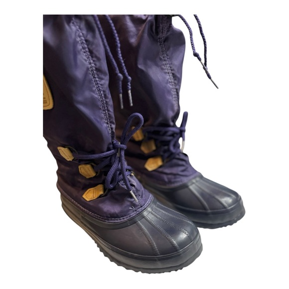 Sorel SnowLion Purple Winter Boots Women’s Size 8 Felt Lined Snow Boots - Picture 3 of 13